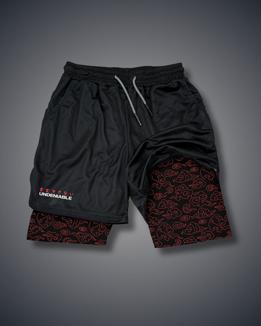 Japanese Clouds Performance Shorts